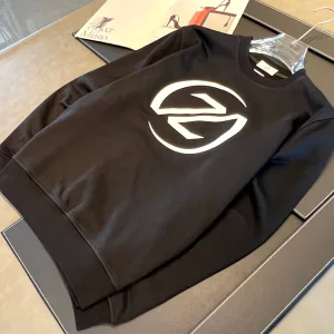 Designer Luxury Zegna Fleece Hoodies For Autumn