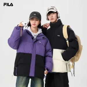 Reps AAA Fila Outerwear Red Cotton Down Woven Fabric Patch