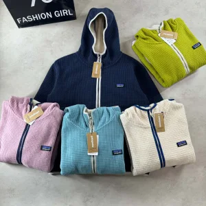 Designer Super Clone Patagonia Hoodie Red Fleece Autumn Winter