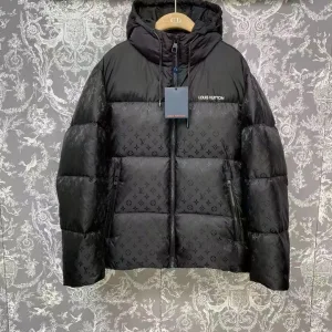 Reps High Quality Louis Vuitton Down Jacket Black Duck
