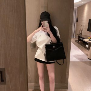 High Quality Fendi Cotton Short Sleeves For Early Spring