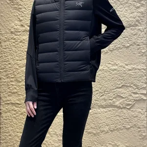 Reps Lululemon Coat Red Neutral Feather Duck Down Autumn Winter And Matte Fabric Slim Fit 3D Logo Side Pockets