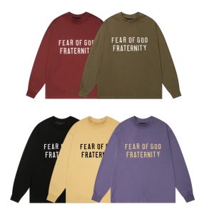 1:1 Aaa Fear Of God Amber Long-Sleeved T-Shirt