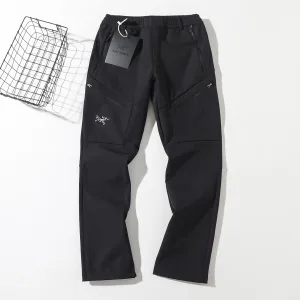 Super Clone AAA Archaeopteryx Trousers Red Fleece Unrestricted Movement Quick-Drying Zippered Pocket