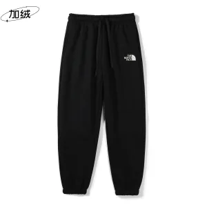 Reps High Quality The North Face Sweatpants Red Fleece Fabric Autumn Winter And