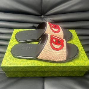 Luxury Designer Gucci Leather Sandals For Summer