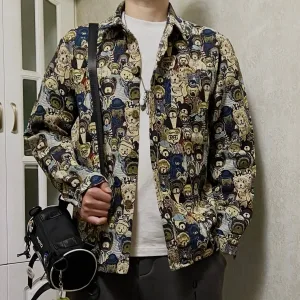 Super Clone AAA Louis Vuitton Coat Red Jacquard Autumn