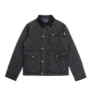 Designer Ralph Lauren Jacket Blue Corduroy