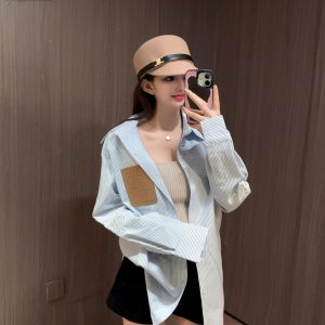 Aaa Loewe Leather Shirt