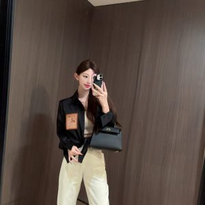 Aaa Loewe Leather Shirt
