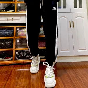 Reps Balenciaga Sweatpants Black Double-Sided Fabric Winter