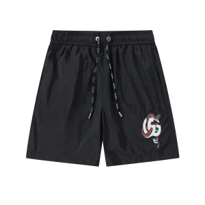 Super Clone Gucci Shorts Red Polyester Mesh Spring Summer Embroidery