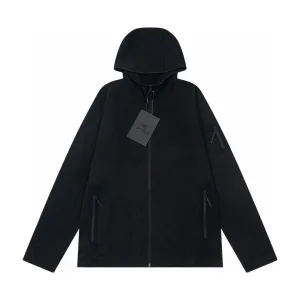 Super Clone Archaeopteryx Outerwear Red Wool Nylon Fleece Spring Autumn Side Pockets