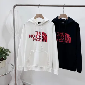 Luxury Reps The North Face Hoodie Black Spring Autumn