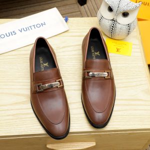 High Quality Designer Louis Vuitton Cowhide Leather Shoes