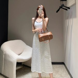 Luxury Miu Miu Jacquard Spaghetti Straps For Spring