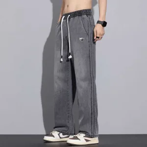 High Quality Designer Adidas Jeans Red Denim Retro Blue