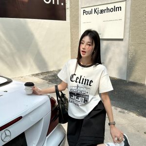 Luxury Aaa Celine Jacquard Short Sleeves For Summer