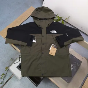 High Quality The North Face Outerwear Red Gore-Tex Down Enhanced Comfort Outdoor Waterproof