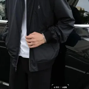 Reps Ralph Lauren Outerwear Red Cotton Pure Easy To Match Spring Autumn Embroidery