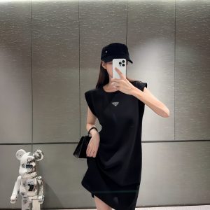 Designer Prada Cotton Sleeveless