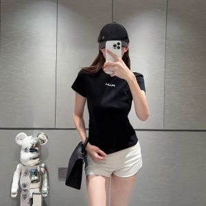 Aaa Prada Jacquard Short-Sleeved T-Shirt