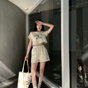 Designer Luxury Prada Short-Sleeved Shirts