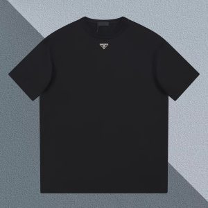 Aaa High Quality Prada Cotton Short Sleeves For Summer