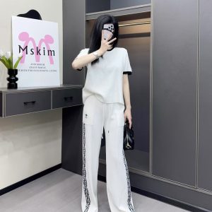 Luxury Designer Dior Short-Sleeved Shirt