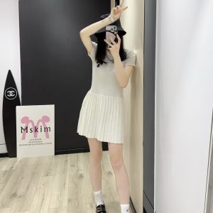 Luxury Aaa Chrome Hearts Leather Dress