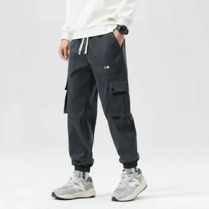 Designer AAA The North Face Cargo Pants Red Nylon Spandex Street Style Spring Autumn
