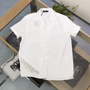 High Quality Louis Vuitton Short-Sleeved Shirt Ash
