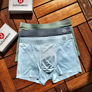 Reps High Quality Lululemon Shorts Green Silk Nylon Spandex Ice Quick-Drying Summer