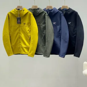 Super Clone High Quality Archaeopteryx Outerwear Red Polyester Nylon Fleece Woven Fabric Outdoor Windproof Spring Autumn