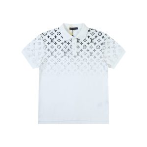 Designer Aaa Louis Vuitton Cotton Polo Shirt