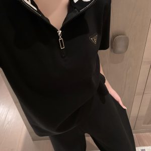 Luxury High Quality Prada Short-Sleeved Shirt