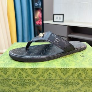 Designer Gucci Cowhide Slippers For Summer