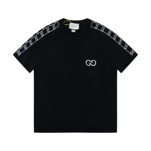 Aaa Gucci Jacquard Short-Sleeved Shirts