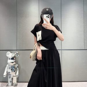 Luxury High Quality Miu Miu Short-Sleeved Shirt