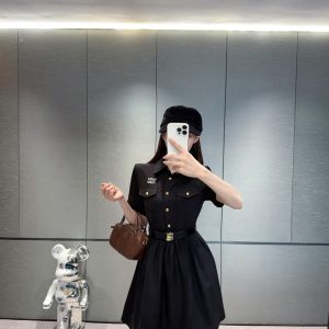 Aaa Luxury Miu Miu Short-Sleeved Shirts