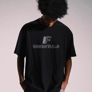 1:1 High Quality Fear Of God Cotton Short-Sleeved T-Shirt