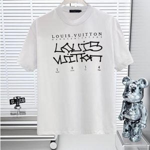 High Quality 1:1 Louis Vuitton Cotton Short-Sleeved T-Shirt