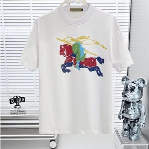 Aaa High Quality Burberry Cotton Short-Sleeved T-Shirt