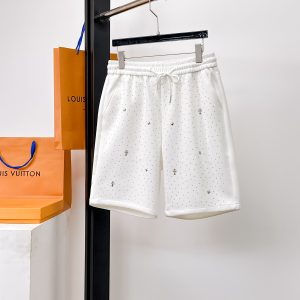 High Quality Luxury Chrome Hearts Breathable Fabric Shorts For Summer