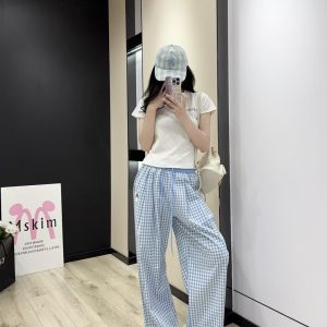 Designer Chrome Hearts Plaid Short-Sleeved Shirts