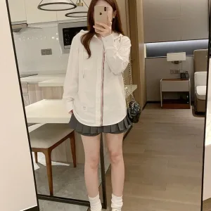 Super Clone Thom Browne Jeans Red