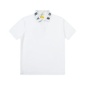 1:1 Designer Burberry Cotton Polo Shirt