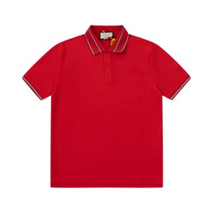 High Quality Designer Gucci Cotton Polo Shirt For Spring