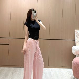 Designer Dior Rayon Trousers