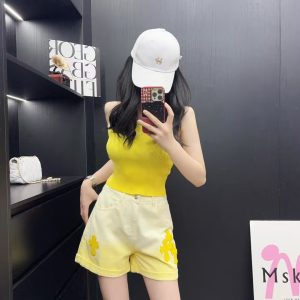 High Quality Designer Chrome Hearts Denim Shorts For Summer